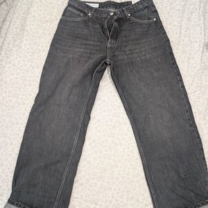 Zara Gray Straight Leg Pants